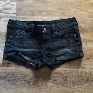 Guess Classic Denim Cuffed Shorts